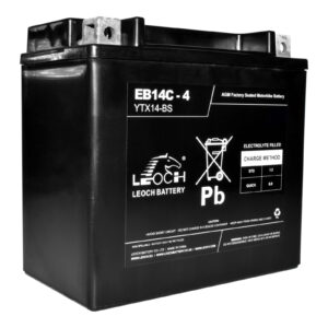 Home 15 Battery - YTX14-BS - Honda - Suzuki - Yamaha