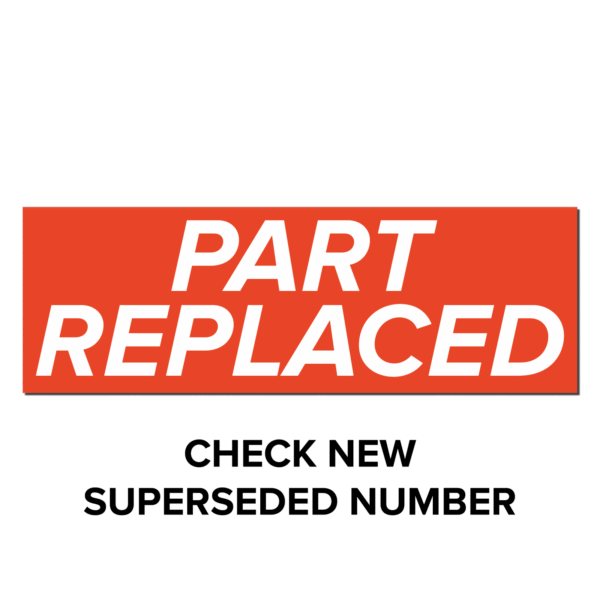 600.BT2343A Superseded To 600.BT5039 1 Part Number Replaced 1