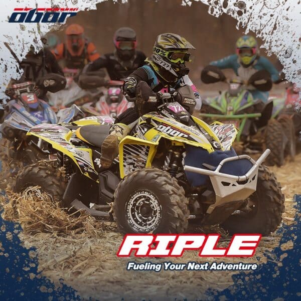 zoom 27x9x14 6 ply ATV Tyre WU13 Riple OBOR 2 10841
