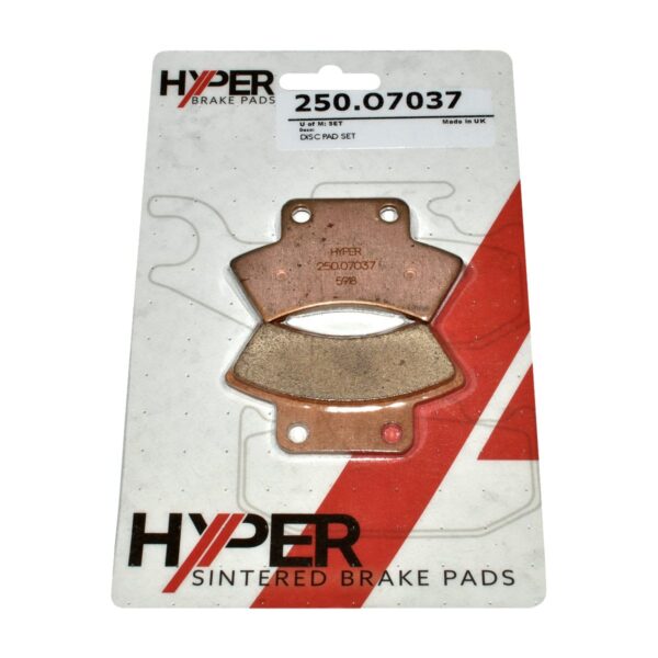zoom Brake Disc Pads Rear Polaris E Ton 8740