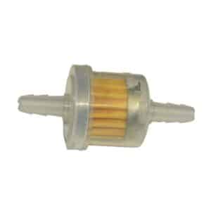 Fuel Filter Nylon 1/4 inch 2.5 inch Long ( See-through Type)