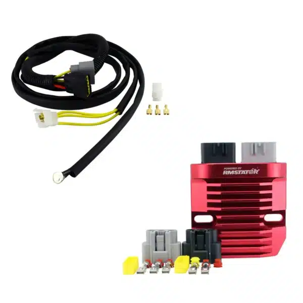 Polaris Sportsman / Ranger 500 Voltage Regulator + RMSTATOR SurePower ECM Bypass Harness (2005–2009) | Replaces 4011657 1 rms022 108420 1 40